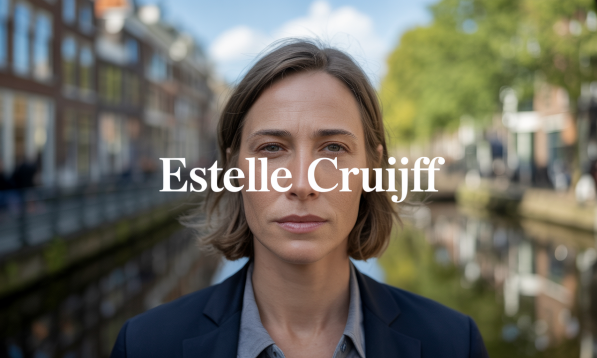 Illustration de Estelle Cruijff, personnalité publique