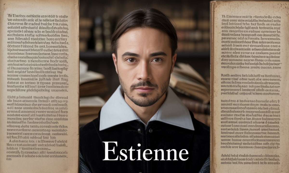 Illustration de Estienne, Noms de famille