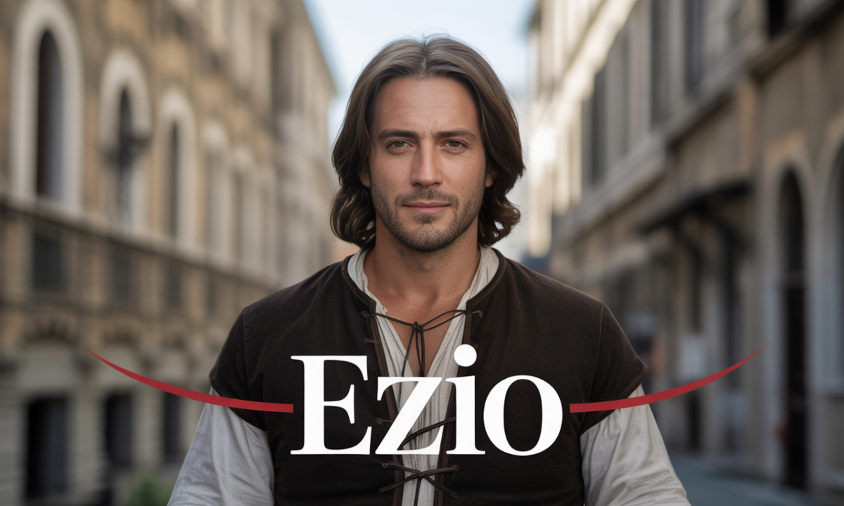 Ilustração de Ezio, Nomes