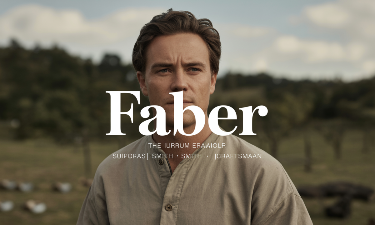 Illustration de Faber, Noms de famille