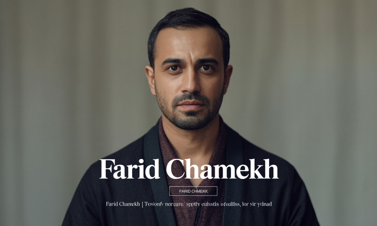 Illustration de Farid Chamekh, personnalité publique
