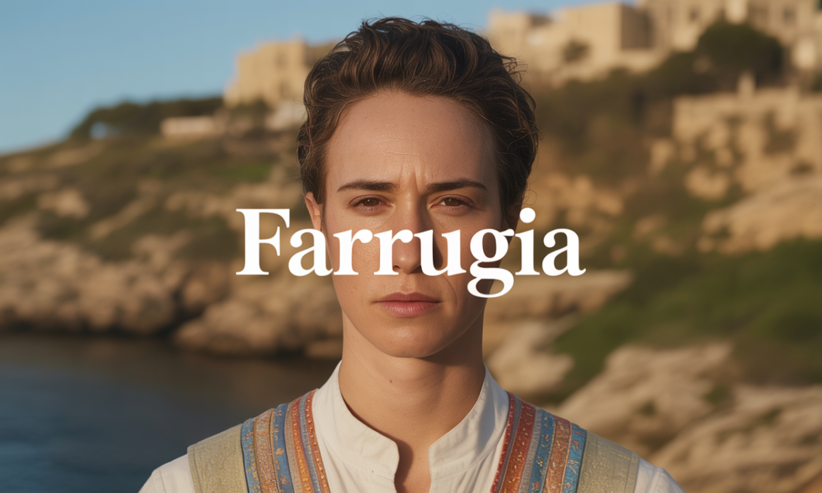 Illustration liée à l’origine et à l’histoire du nom de famille Farrugia