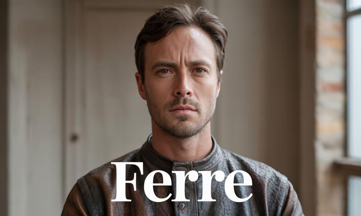 découvrez ferre, une marque alliant élégance et qualité pour un style unique et raffiné.