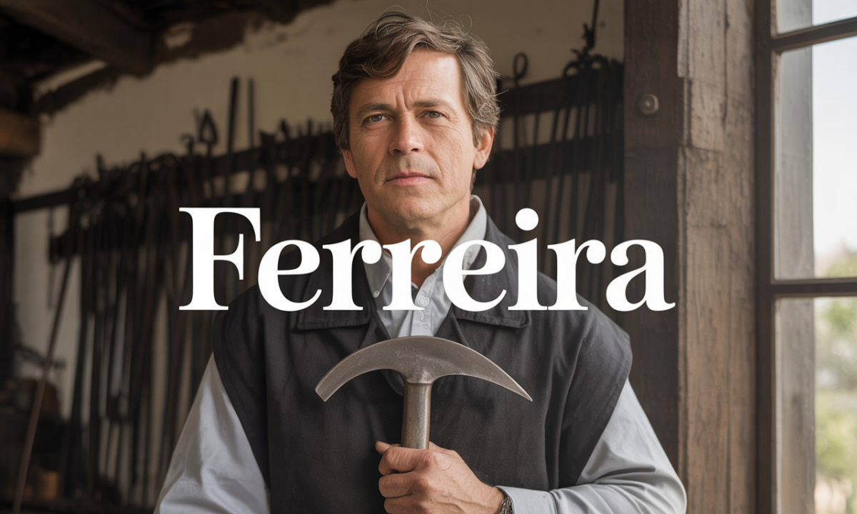 Illustration de Ferreira, Noms de famille