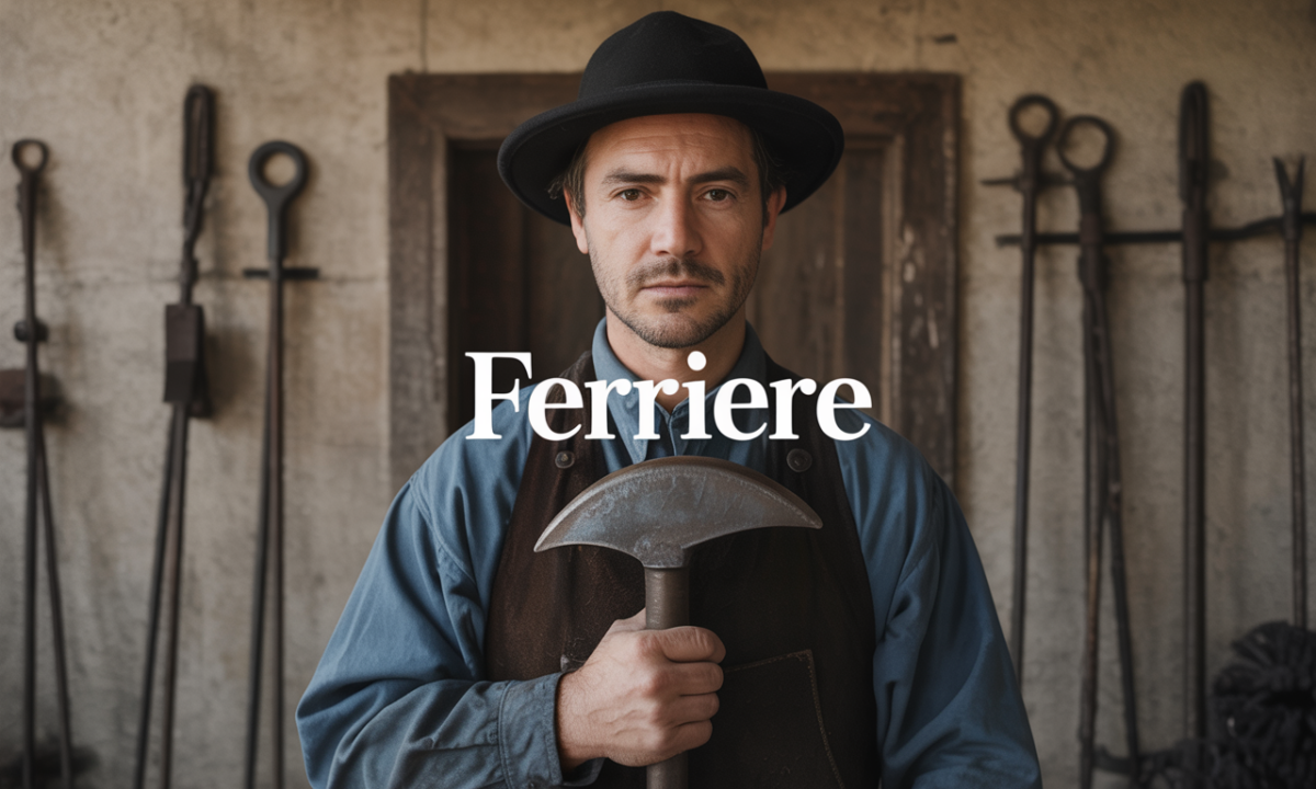 Illustration de Ferriere, Noms de famille