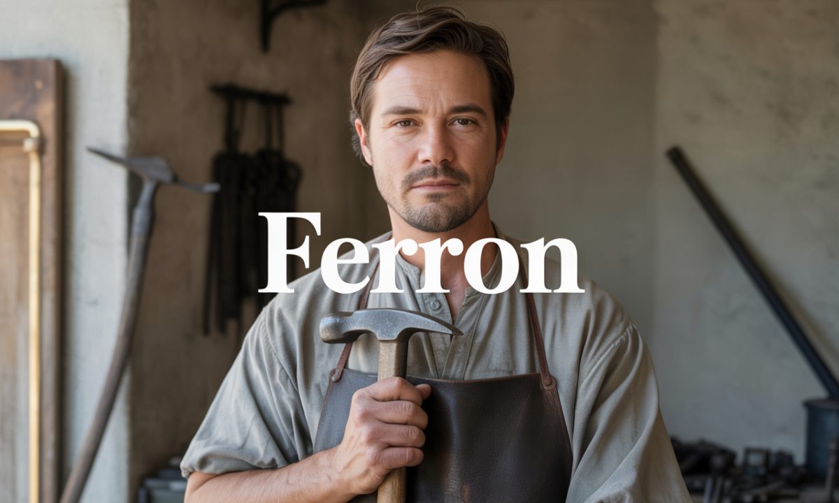 Illustration de Ferron, Noms de famille