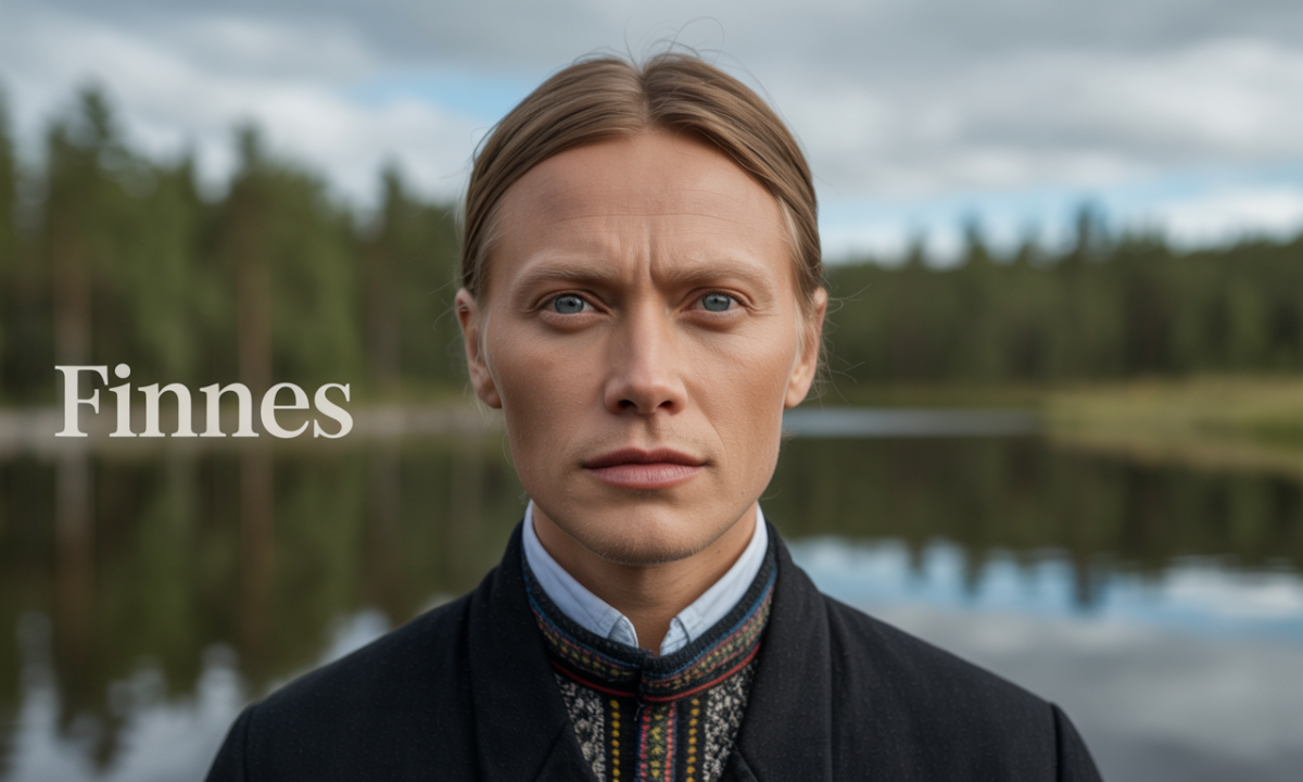 Illustration liée à l’origine et à l’histoire du nom de famille Finnes