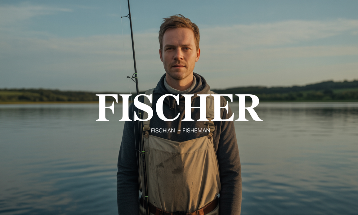 Illustrazione legata all’origine e alla storia del cognome Fischer