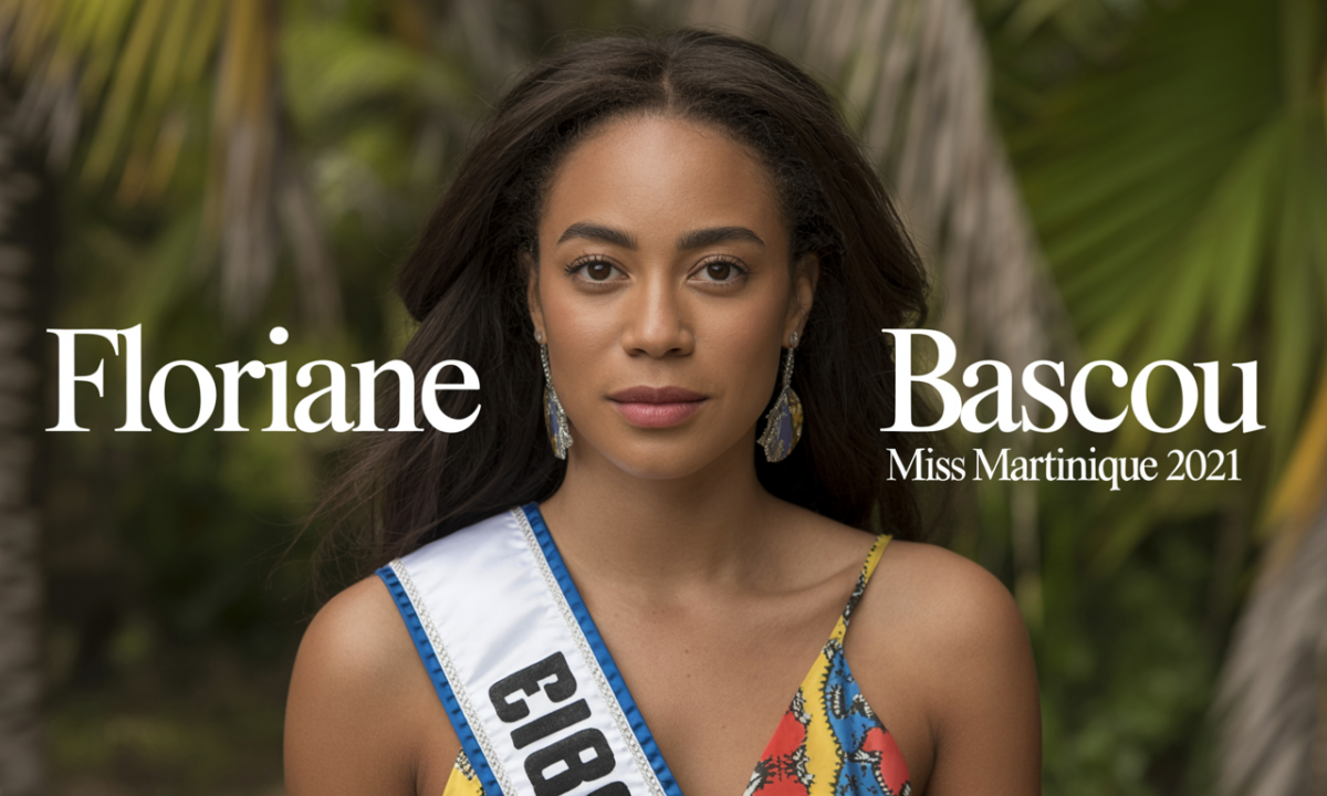 Illustration de Floriane Bascou – Miss Martinique 2021, personnalité publique