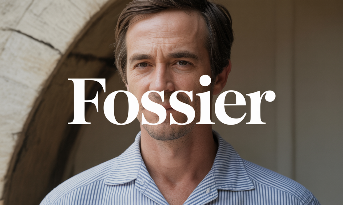 Illustration de Fossier, Noms de famille