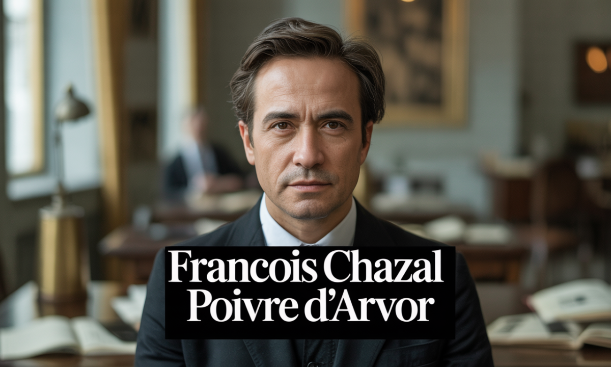 Illustration de Francois Chazal Poivre d Arvor, personnalité publique