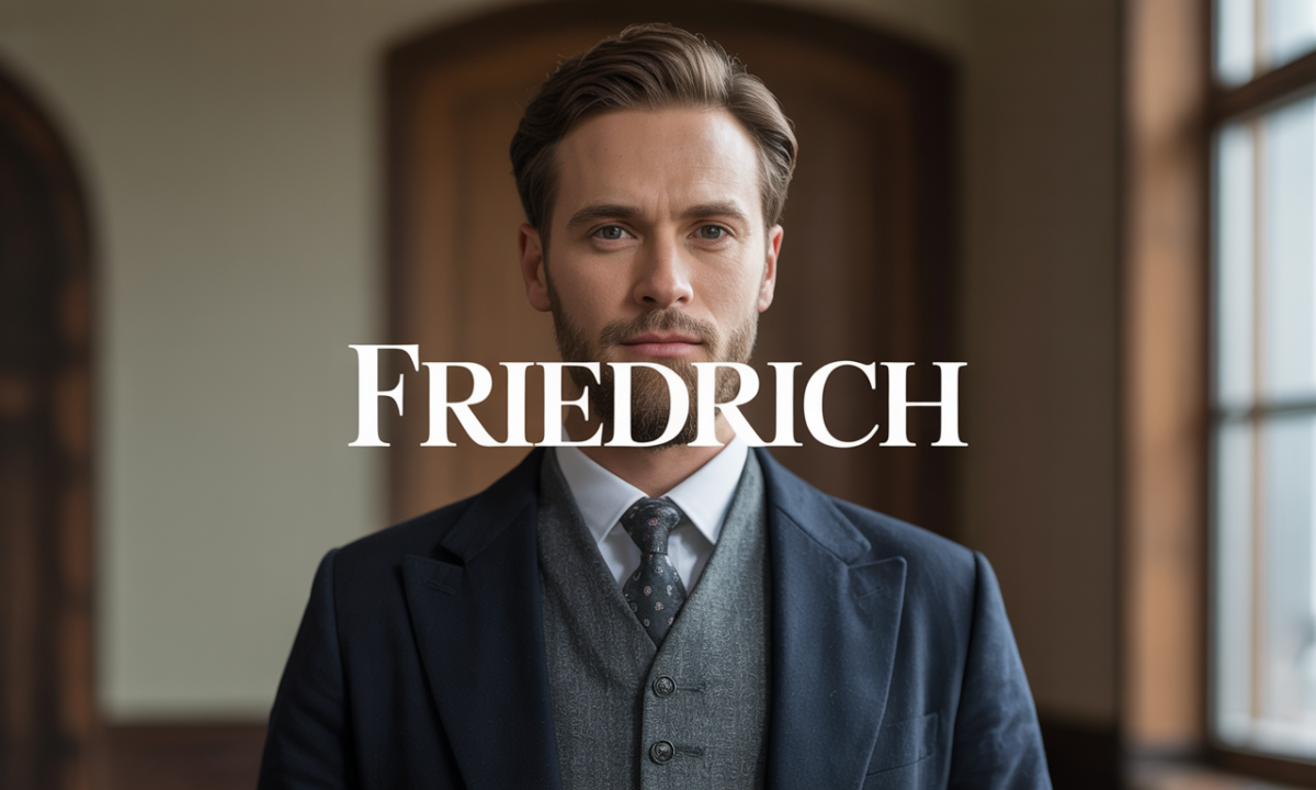 Illustration de Friedrich, Noms de famille