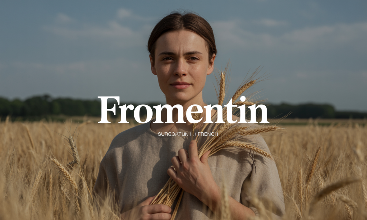 Illustration de Fromentin, Noms de famille