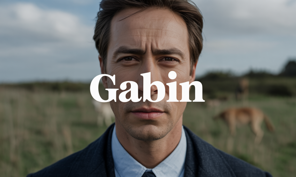 Illustration symbolique liée à l’origine du prénom Gabin