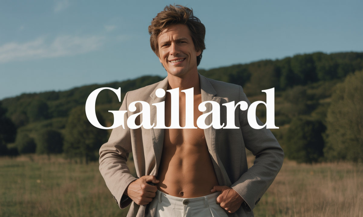 Illustration liée à l’origine et à l’histoire du nom de famille Gaillard