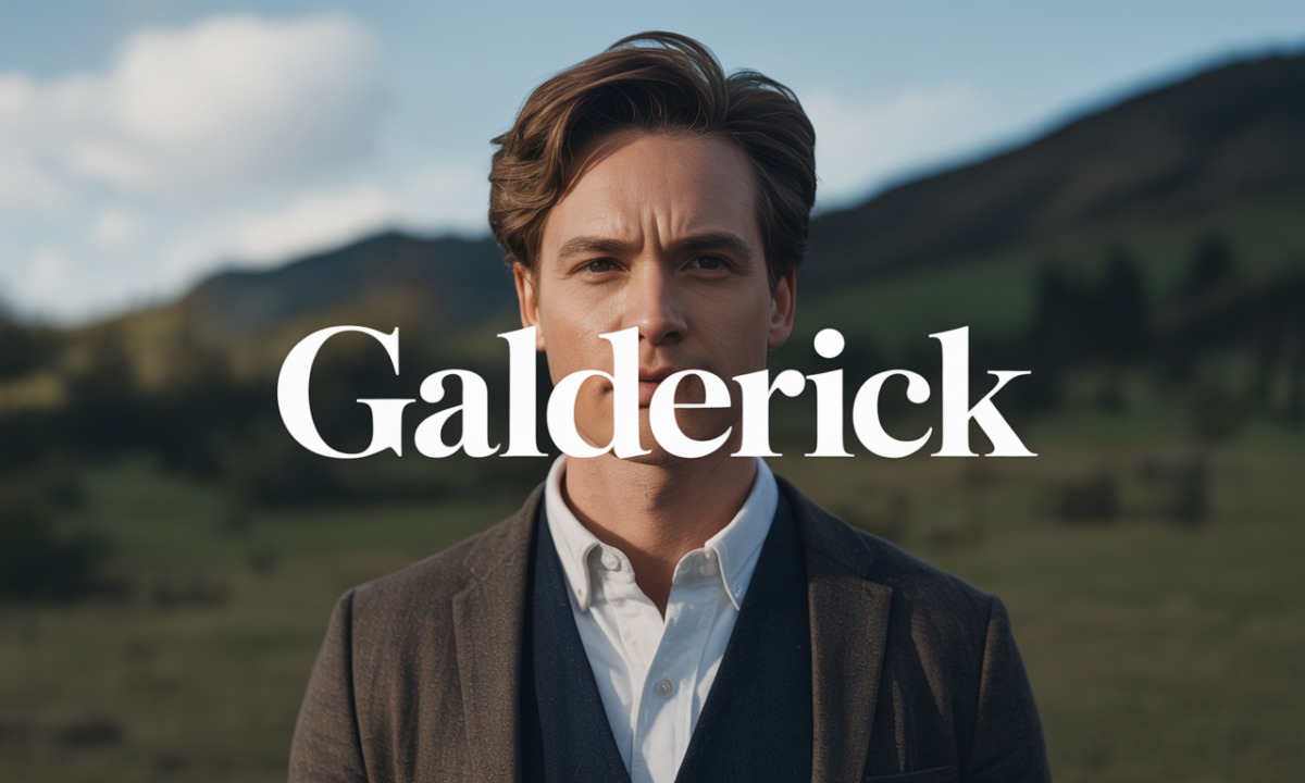 Illustration symbolique liée à l’origine du prénom Galderick