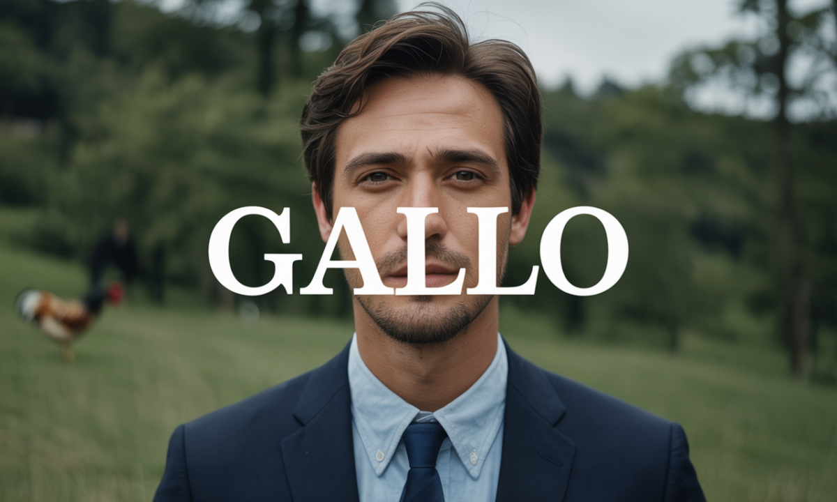 Illustration de Gallo, Noms de famille