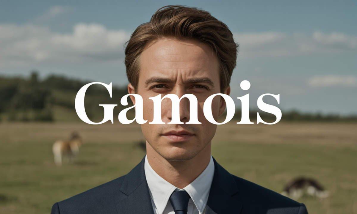 Illustration liée à l’origine et à l’histoire du nom de famille Gamois