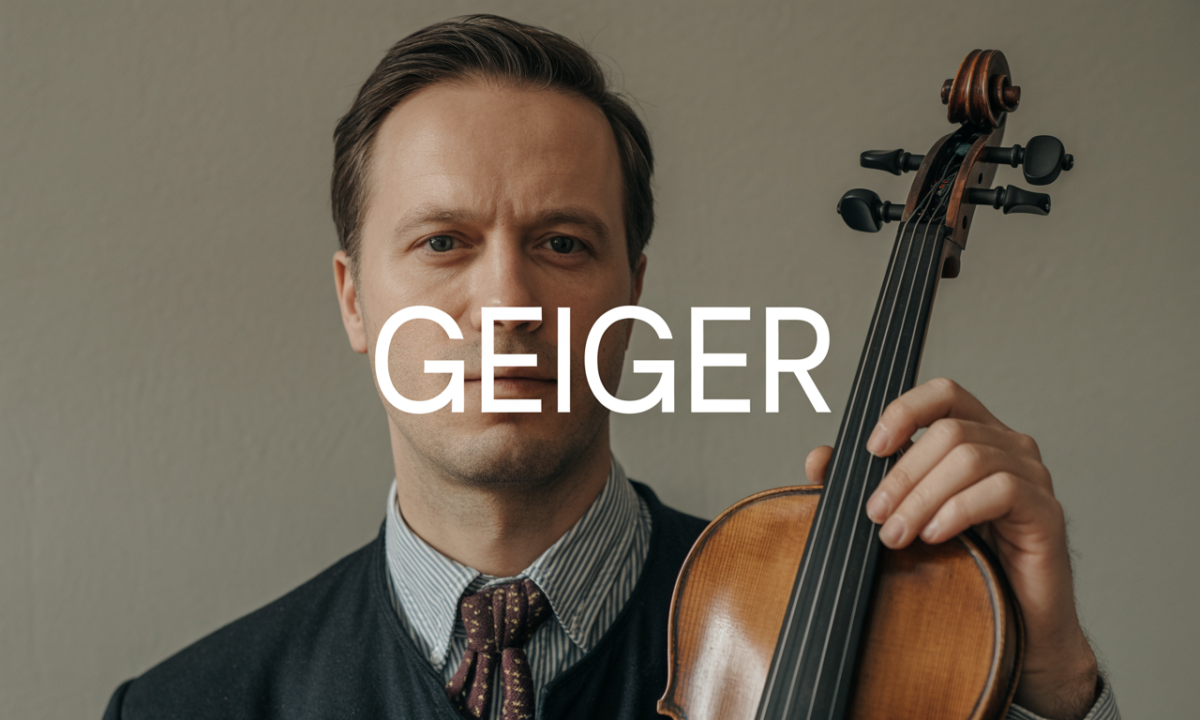 Illustration de Geiger, Noms de famille