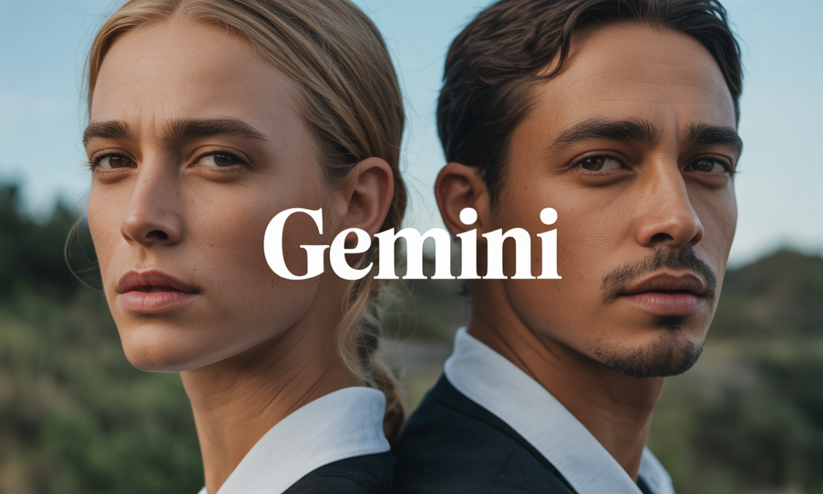 Illustration symbolique liée à l’origine du prénom Gemini