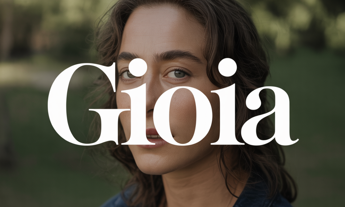 Illustration symbolique liée à l’origine du prénom Gioia