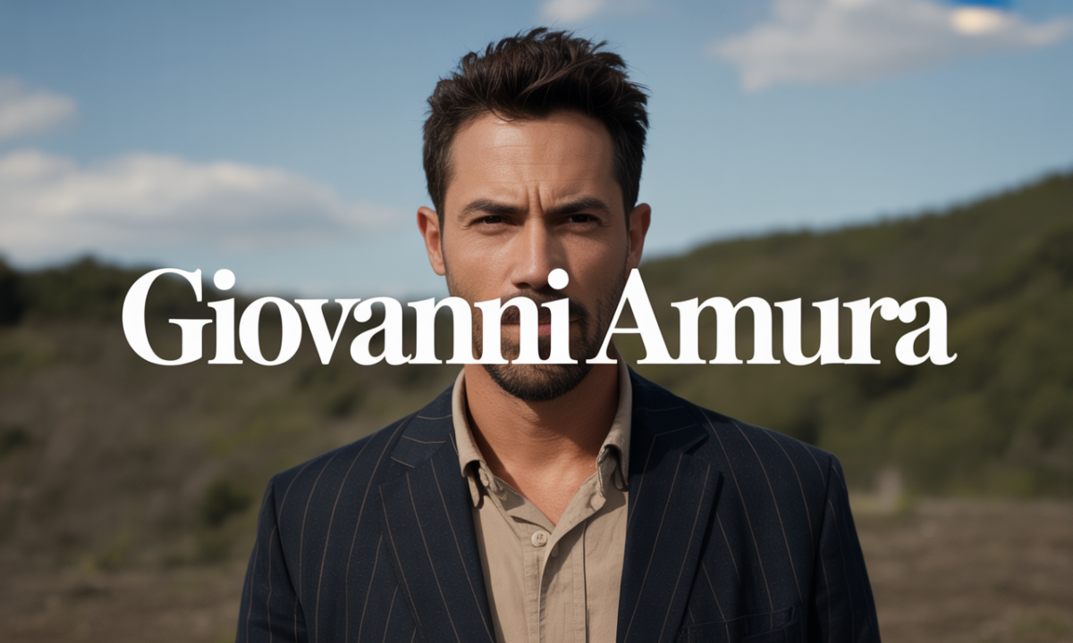 découvrez giovanni amura, un artiste talentueux connu pour son style unique et son impact dans le monde de l'art contemporain.