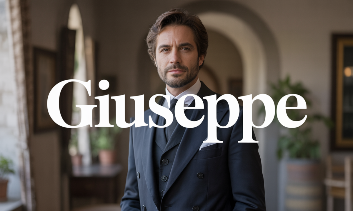 Illustration de Giuseppe, Prénoms