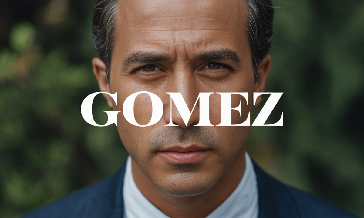 Illustration de Gomez, Noms de famille