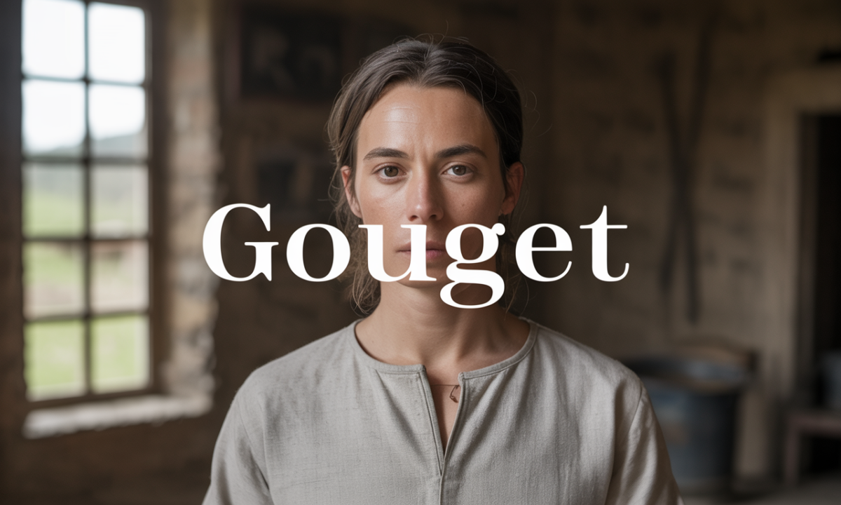 Illustration de Gouget, Noms de famille