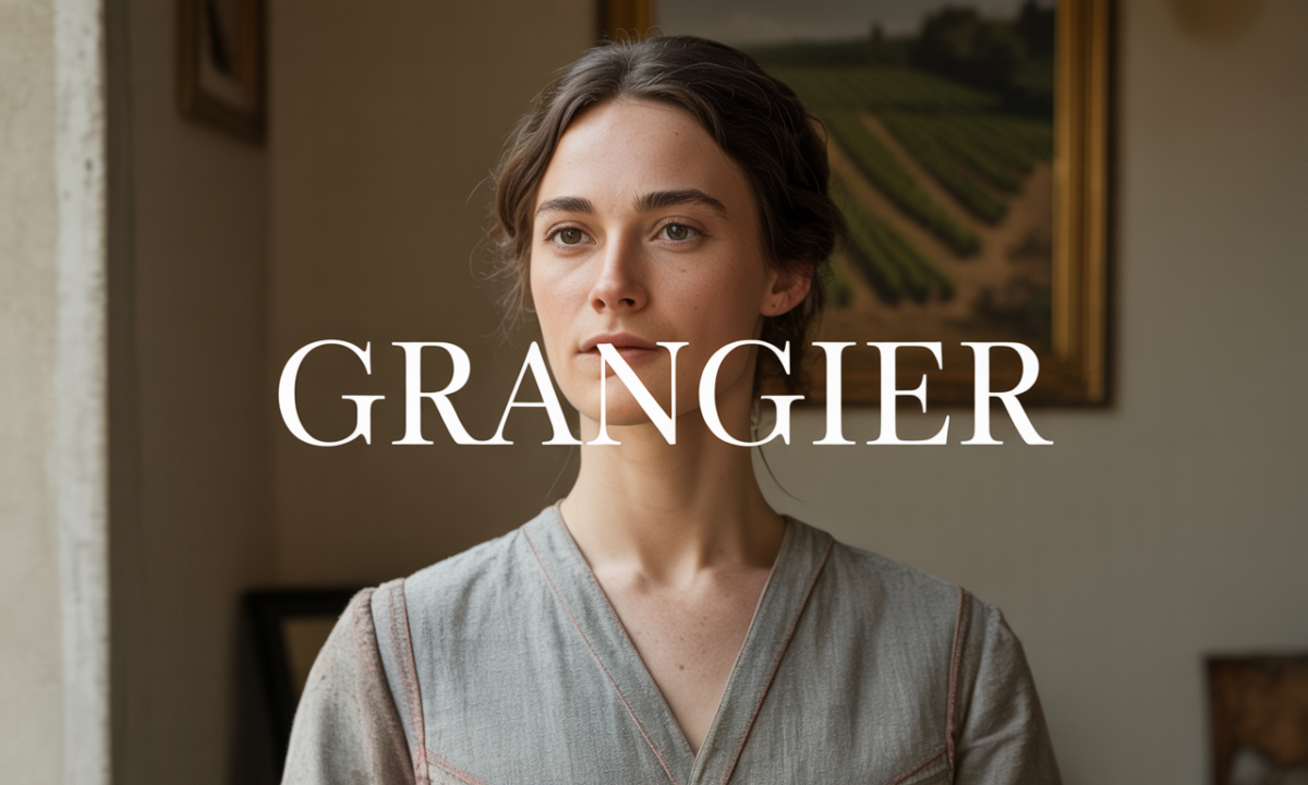 Illustration de Grangier, Noms de famille