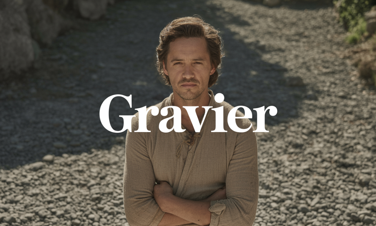 Illustration de Gravier, Noms de famille