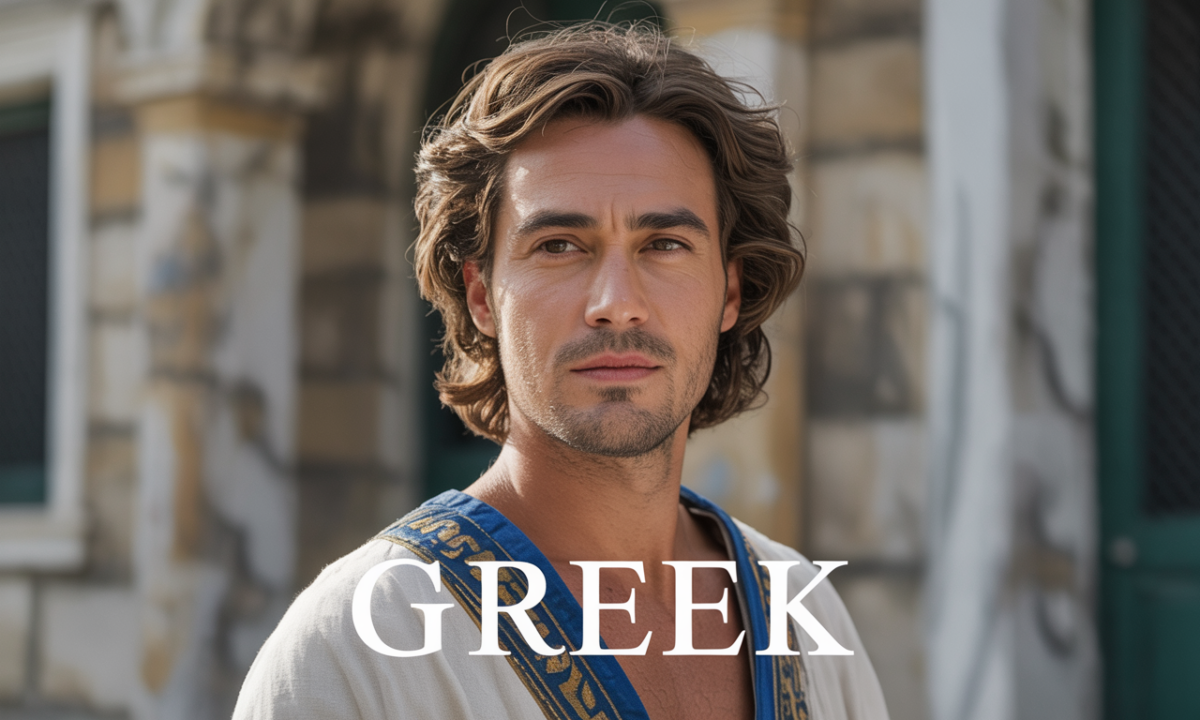 Illustration liée à l’origine et à l’histoire du nom de famille Grec