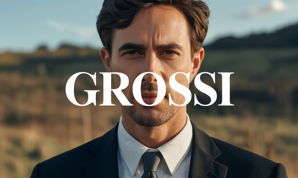 Illustration de Grossi, Noms de famille