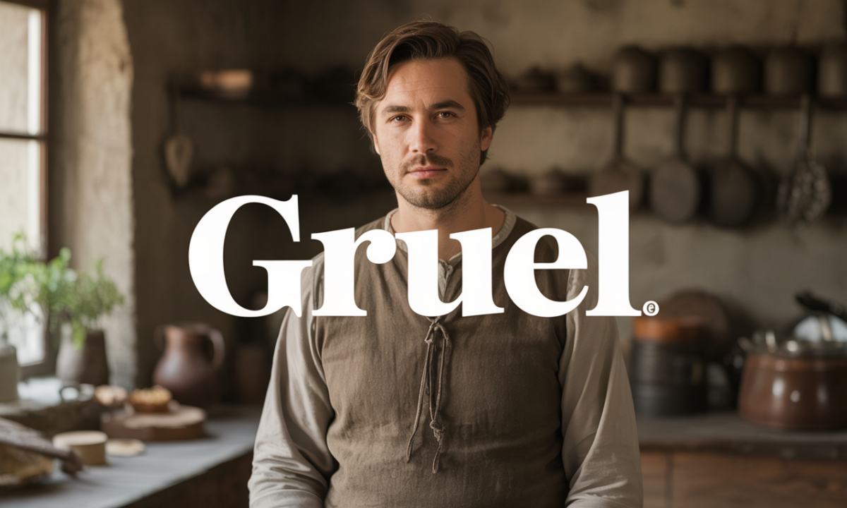 Illustration de Gruel, Noms de famille