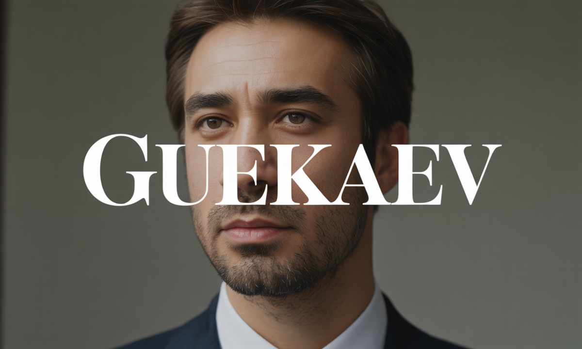 Illustration liée à l’origine et à l’histoire du nom de famille Guekaev