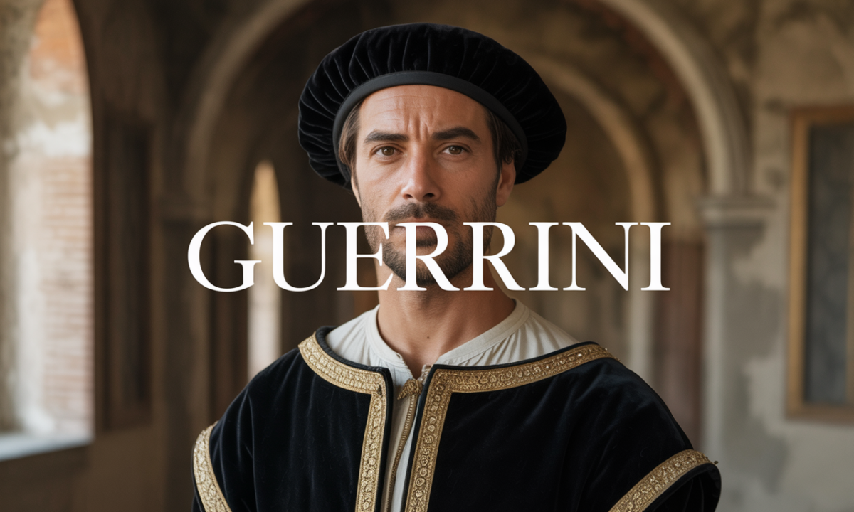 Illustration de Guerrini, Noms de famille