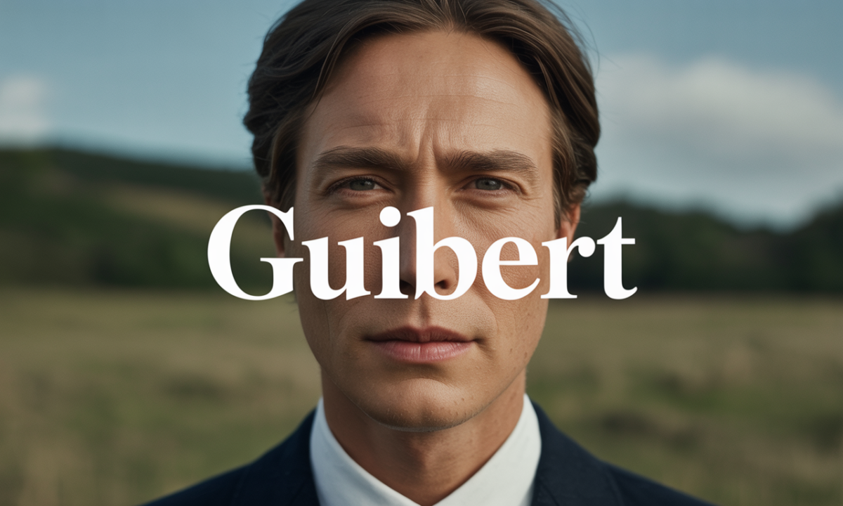 Illustration liée à l’origine et à l’histoire du nom de famille Guibert