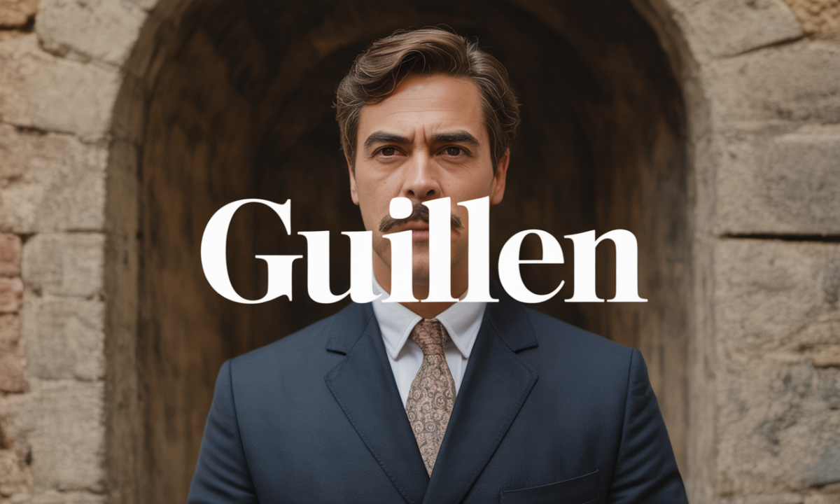 Illustration de Guillen, Noms de famille