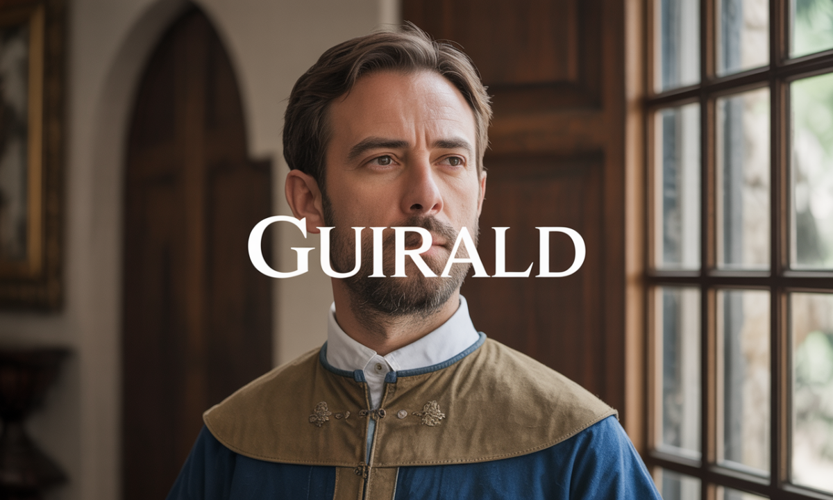 Illustration liée à l’origine et à l’histoire du nom de famille Guirald