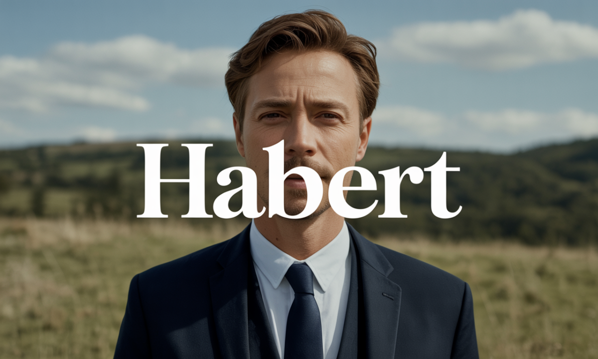 Illustration de Habert, Noms de famille