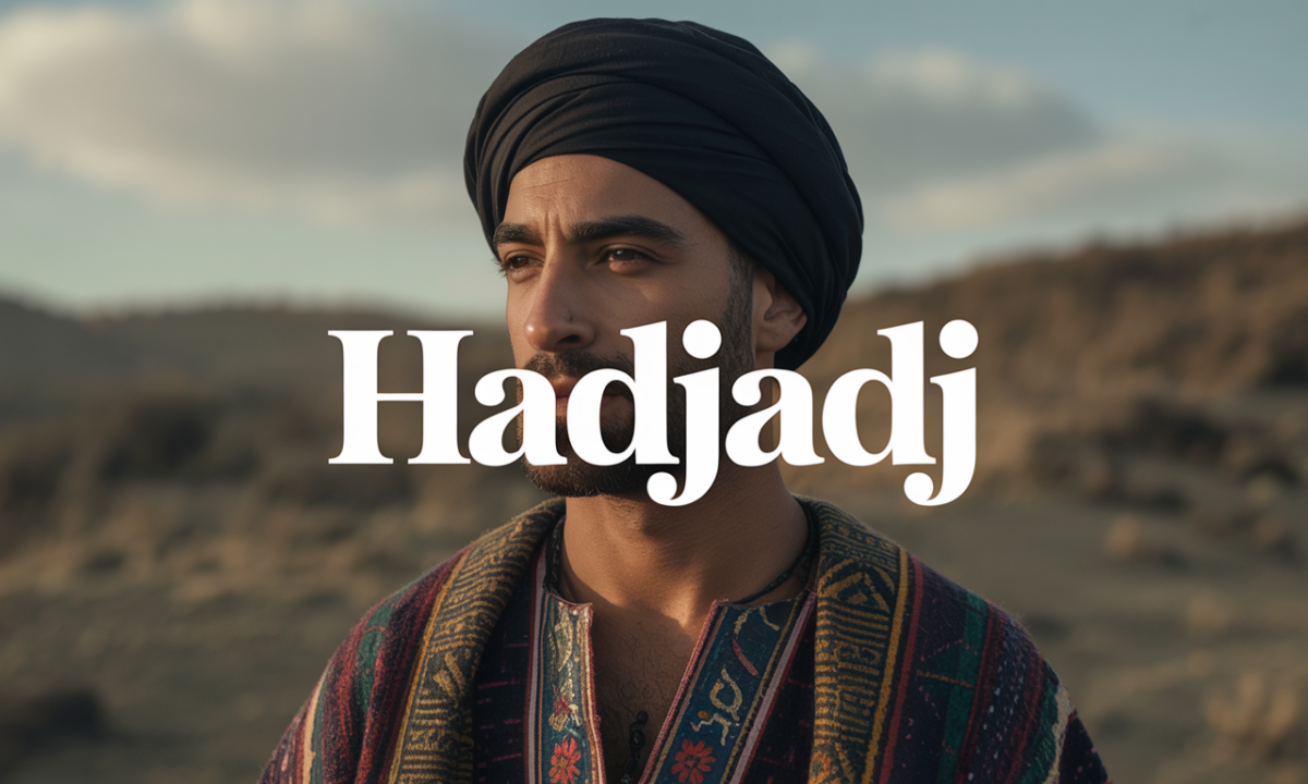 Illustration liée à l’origine et à l’histoire du nom de famille Hadjadj