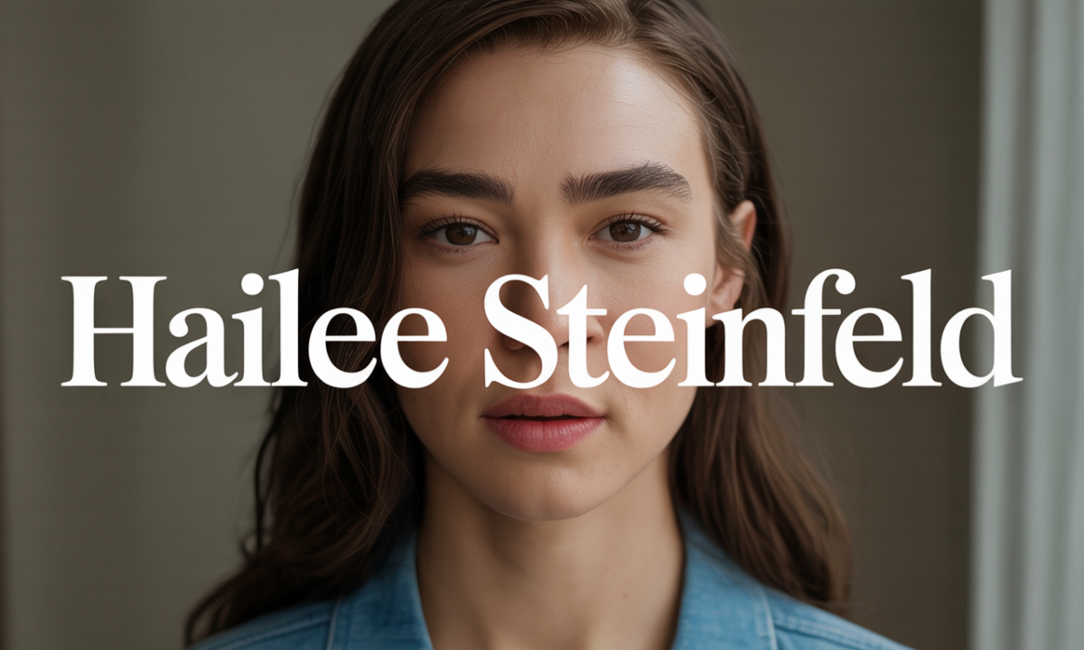 Illustration de Hailee Steinfeld, personnalité publique