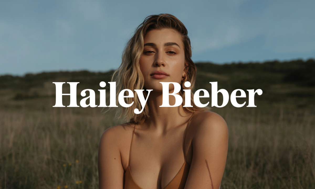 Illustration de Hailey Bieber, personnalité publique