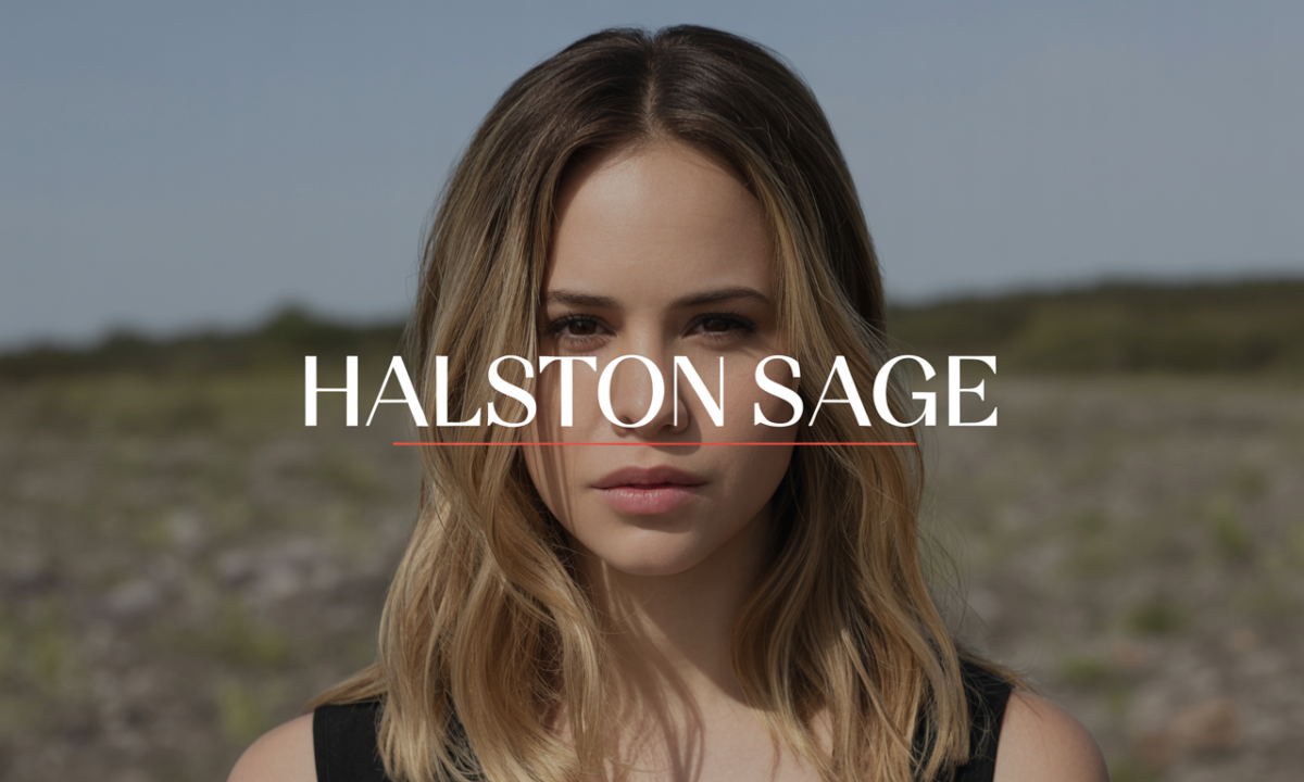 Illustration de Halston Sage, personnalité publique