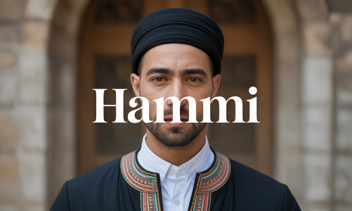 Illustration liée à l’origine et à l’histoire du nom de famille Hammi