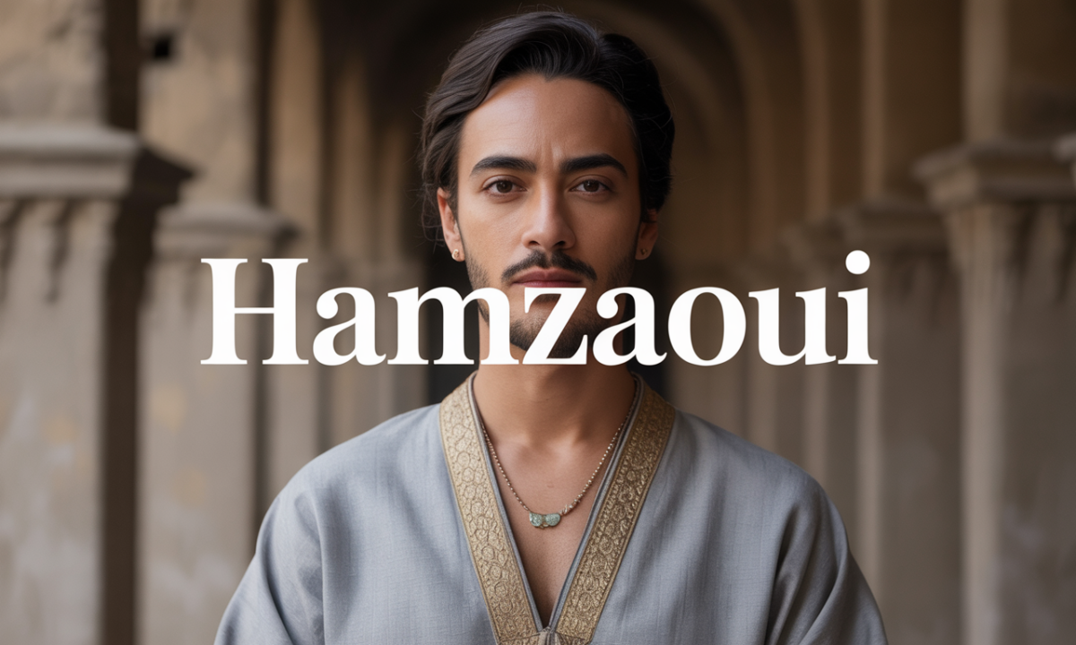 Illustration liée à l’origine et à l’histoire du nom de famille Hamzaoui