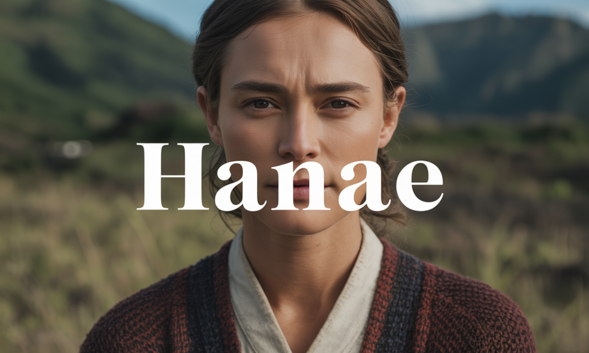 Illustration symbolique liée à l’origine du prénom Hanae