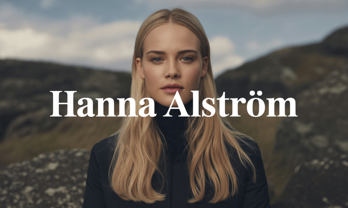 Illustration de Hanna Alstrom, personnalité publique