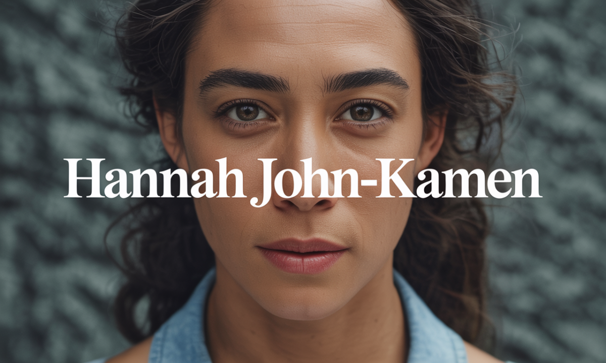 Illustration de Hannah John Kamen, personnalité publique