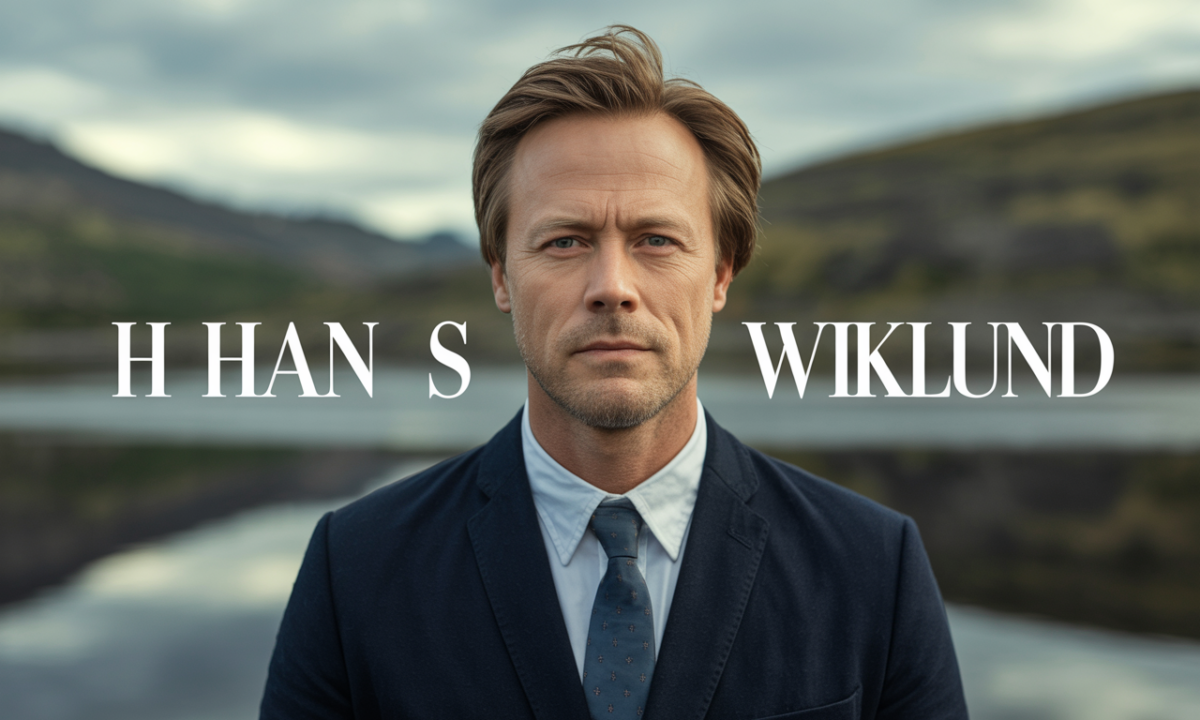 Illustration de Hans Wiklund, personnalité publique